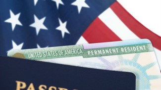 Passport and permanent resident card