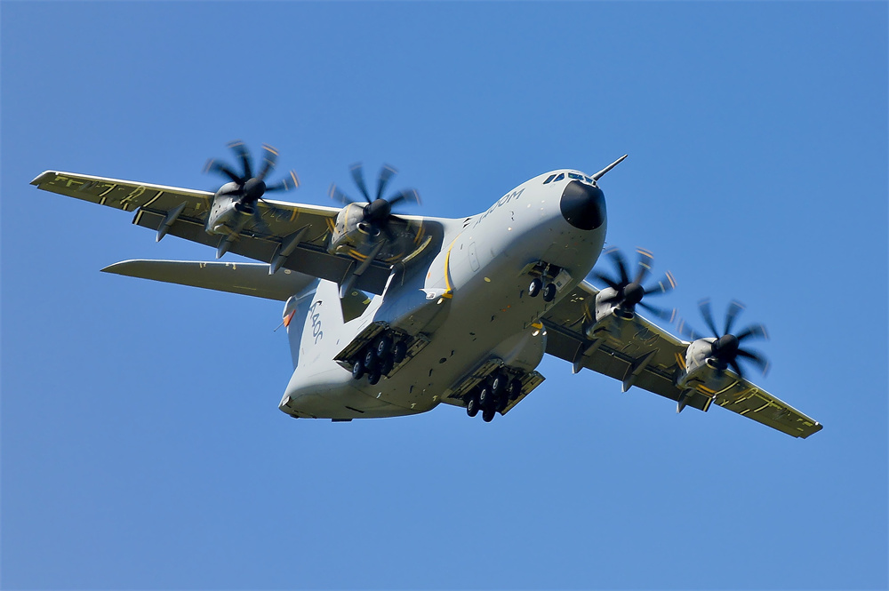 Airplane in flight