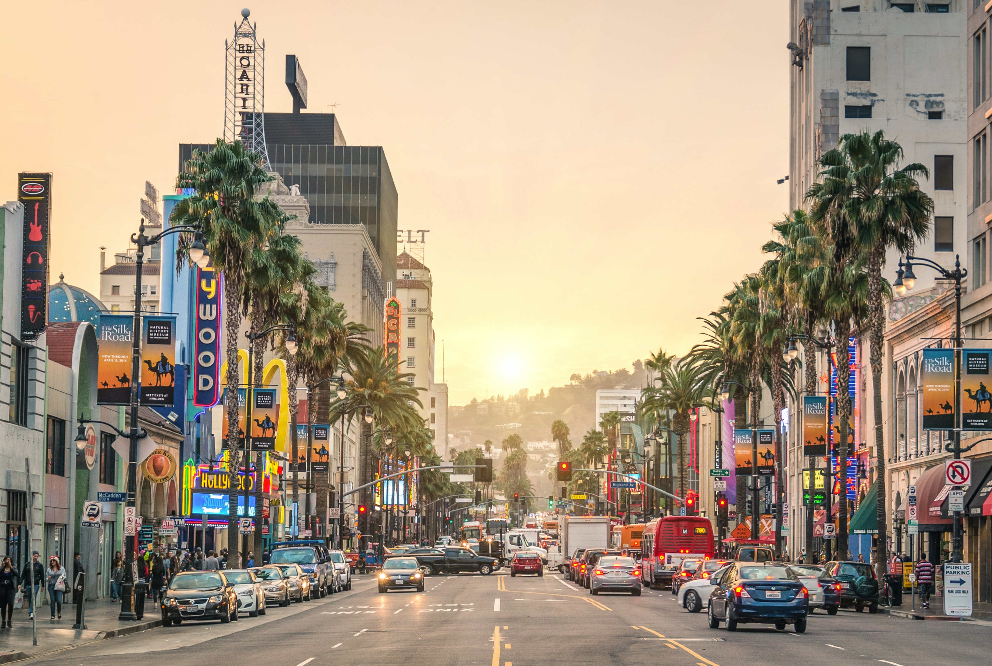 Street scene in Los Angeles