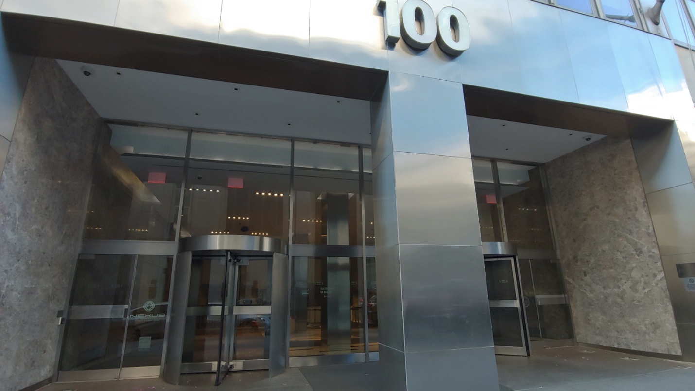 Building entrance from the original article