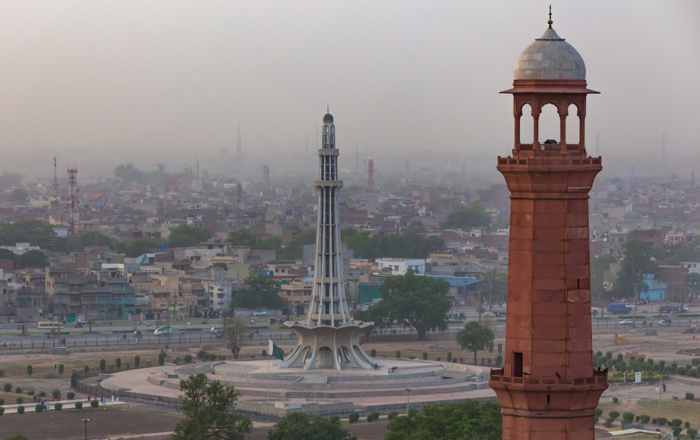 Cityscape in Pakistan